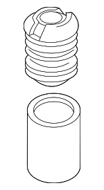 33536758090 - Suspension: Bumper for BMW: 745i, 745Li, 750i, 750Li, 760i, 760Li, Alpina B7 Image