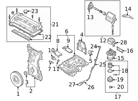 Filters for 2009 Mazda CX-7 #1