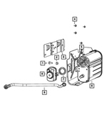 6105152AA - Emission Controls: Hex Flange Head Screw, Mounting for Mopar Image