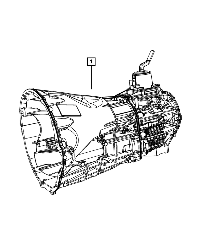 52104741AC - NSG370; 6-Speed; Manual Transmission: Nsg370 Transmission for Mopar Image