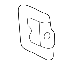 6131522020 - Body: Striker Retainer for Toyota: 4Runner, Corolla, Echo, Land Cruiser, MR2, Paseo, T100, Tercel, Tundra Image