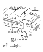 52089995AE - Service Brakes: Brake Tube for Mopar Image