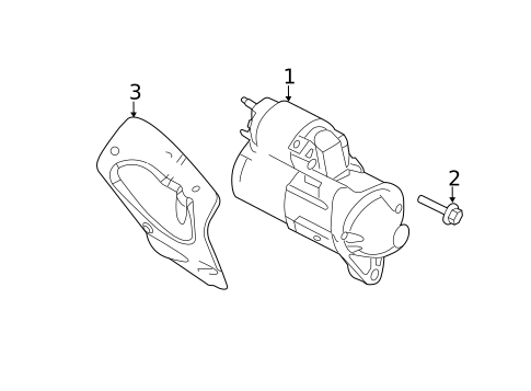 Starter for 2005 Jeep Grand Cherokee #0