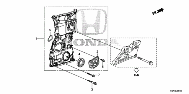 Chain Case (-'14) for 2013 Honda CR-V #0