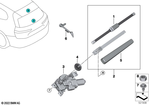 61627954693 - : Wiper Blade for BMW Image