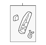 81391THRA01ZA - Body: Lever for Honda: Odyssey Image