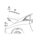 1ZB40RXFAJ - Exterior Ornamentation: Rear Spoiler for Mopar Image