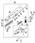 4429689 - Fuel and Accelerator Pedal: Hex Flange Nut for Mopar Image