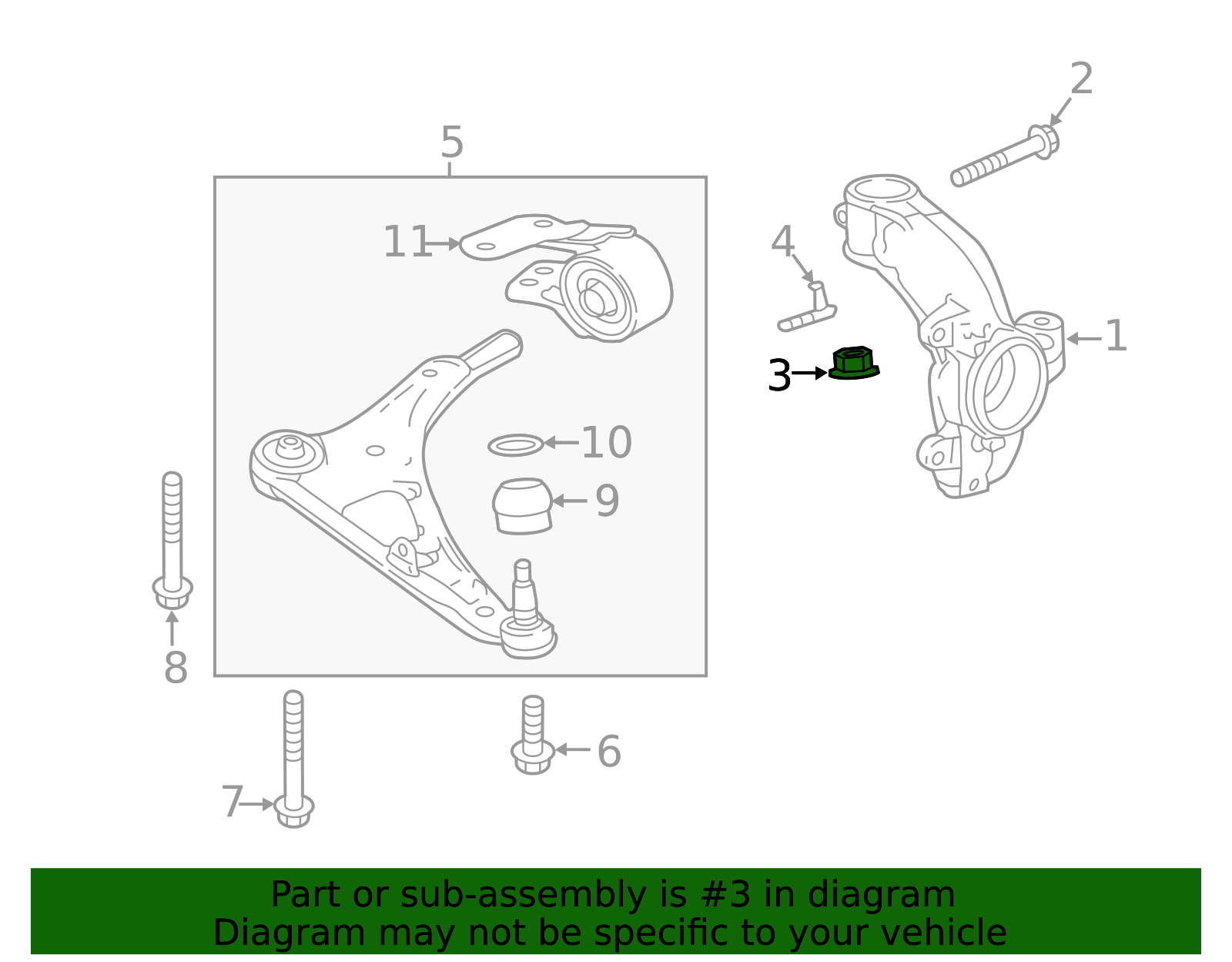 90365-STX-A00 - Knuckle Nut 2017-2025 Honda | Honda Parts Online