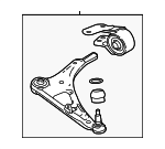 51360T6ZA10 - Suspension: Lower Control Arm for Honda: Passport, Ridgeline Image