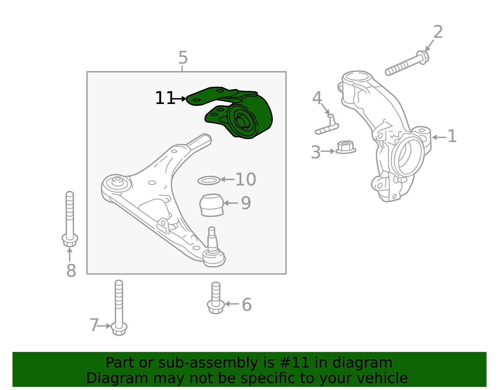 51393-SDA-A02 Front Lower Control Arm Bushing Suspension Control Arm Bushing For