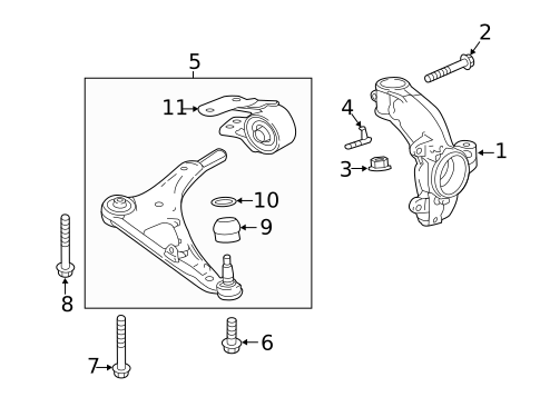 Suspension Components for 2019 Honda Ridgeline #0