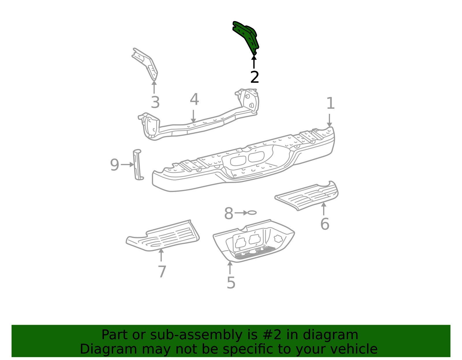 2000-2006 Toyota Tundra Bumper Bracket 52015-0C010 | MotorMotor