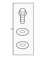 31445367 - Brakes: Brake Hose Seal Kit for Volvo Image