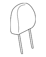 64061AG05AWA - Body: Headrest for Subaru: Legacy, Outback Image