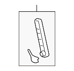 64143AG05AJC - Body: Lumbar Adjuster for Subaru: Legacy, Outback Image