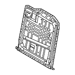 52207444647 - Body: Seat Back Frame for BMW Image