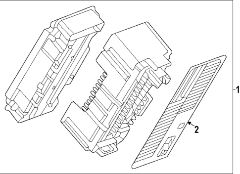 Fuse & Relay for 2025 Chevrolet Equinox EV #1
