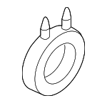 35959209F - Cooling System: Insulator for Volkswagen: Eos, EuroVan, Golf, Jetta, Passat, Phaeton, R32, Touareg Image