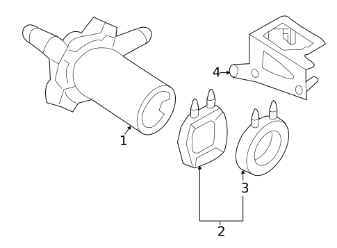Water Pump for 2010 Volkswagen Touareg #1