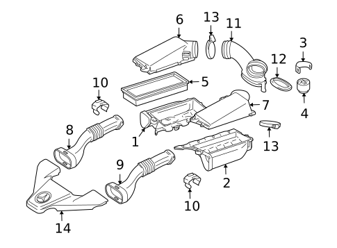 Carburetion for 2010 Mercedes-Benz CL 63 AMG&reg; #0