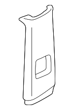 51438207191 - Body: Center Pillar Trim for BMW: 528i, 540i Image