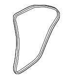 51727116405 - Body: Opening Trim for BMW: 525i, 528i, 530i, 540i, M5 Image