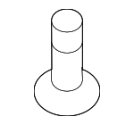 854351012 - Body: High Mount Lamp Screw for Infiniti Image