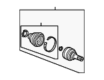 44014T5RA02 - : Outer Joint for Honda: Fit Image