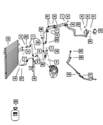 5058500AF - : Auxiliary A/C Suction Line for Dodge: Journey Image