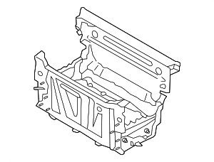 99150192000GRV - Body: Trunk Floor Storage Box for Porsche Image