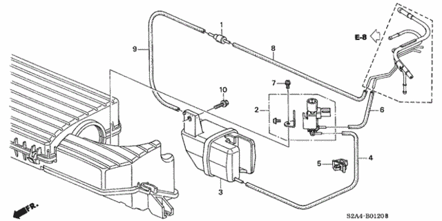 Vacuum Tank for 2004 Honda S2000 #0