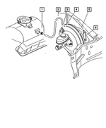 5013134AB - : Power Brake Booster for Mopar Image