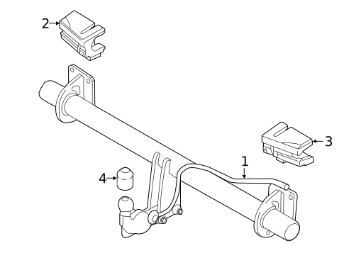 Trailer Hitch Components for 2018 Volvo XC60 #0