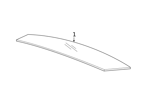 Glass & Hardware - Back for 2012 Chrysler 300 #0