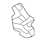 3CM864759 - Body: Sound Absorber for Volkswagen: Atlas, Atlas Cross Sport Image