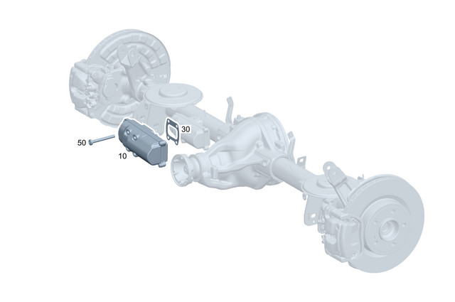 4639064502 - Transfer Case: Actuator Component for Mercedes-Benz Image image
