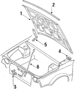 65771D0100 - : Stay Rod for Nissan Image