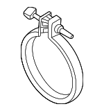 289023N010 - Exhaust: Converter Clamp for Genesis: G80, G90, GV70, GV80, GV80 Coupe Image