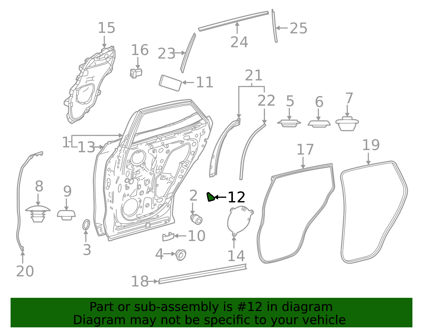 67860-F6010 - Door Shell Protector 2022-2025 Lexus | Longo Lexus Parts
