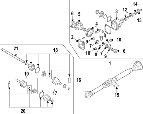 Differential for 2011 Nissan GT-R #0