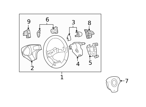 Steering Wheel & Trim for 2013 Chevrolet Corvette #0