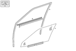 2017200218 - Front Doors: Crank Window for Mercedes-Benz Image