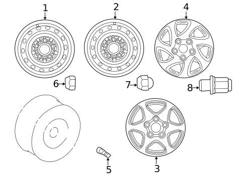 Wheels for 1999 Toyota Camry #0