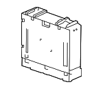 87836593 - Body: Receiver for Buick: Enclave, Encore GX | Cadillac: XT5, XT6 | Chevrolet: Camaro, Equinox, Malibu, Silverado 1500, Silverado 1500 LTD | GMC: Sierra 1500, Sierra 1500 Limited, Sierra 3500 HD, Terrain Image
