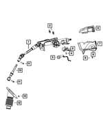 5057643AF - Steering: Steering Column for Chrysler: Town &amp; Country | Dodge: Grand Caravan | Ram: C/V Image