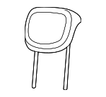 6RC56U00AA - Body: Headrest, Outer for Mopar Image