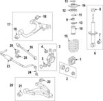 RNG500040 - : Spacer for Land Rover: LR3 Image