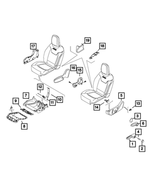 5YS32GTVAA - Interior Trim: Seat Lift Handle for Jeep: Renegade Image