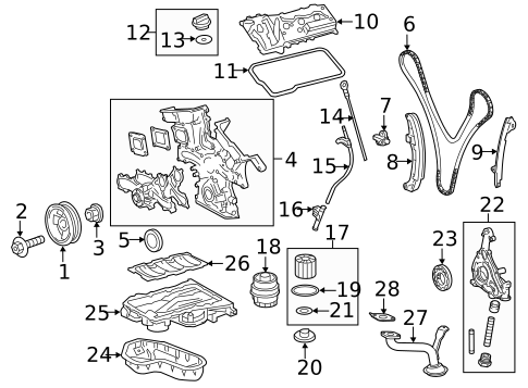 Filters for 2011 Toyota Avalon #1